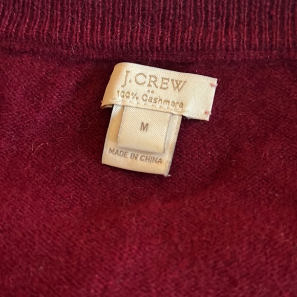 J.Crew Factory Cashmere V Neck Sweater - Picture 2 of 2